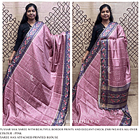 TUSSER SILK SAREE SFHSTSK24635
