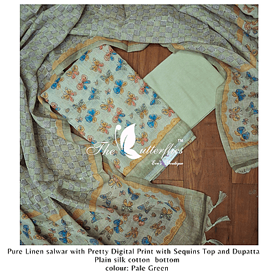 PURE LINEN SALWAR SFHCLSA24812
