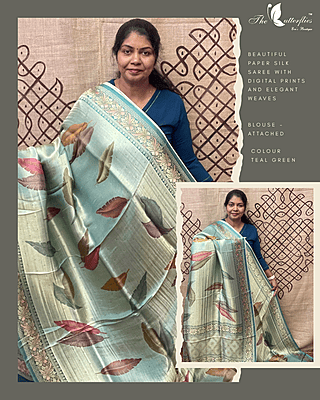 PAPER SILK SAREE RJASPAS24882