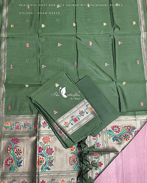 RAW SILK SALWAR MHTCSKS24899 RAW SILK SALWAR MHTCSKS24899