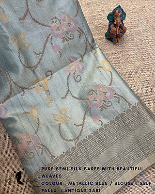 PURE SEMI SILK SAREE PFLSSIL25040