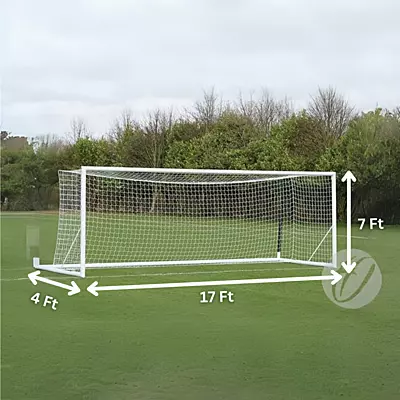 Football Goalpost Net (Heavy Quality) - Pair