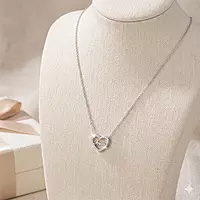 Single Layered Chain - Love Text 2