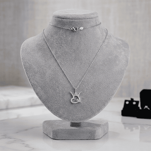 Single Layered Chain - King Heart