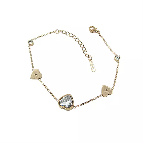 Anti-Tarnish Bracelet - Heart