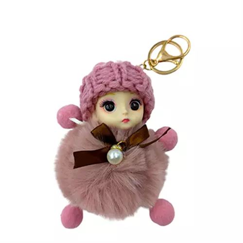 Baby Pink Baby Doll Gifting Key Chains
