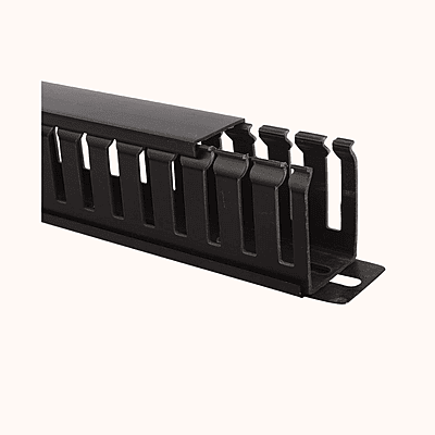 ANDTRONICS 1U 22 Slot Rack Mount Horizontal Cable Manager