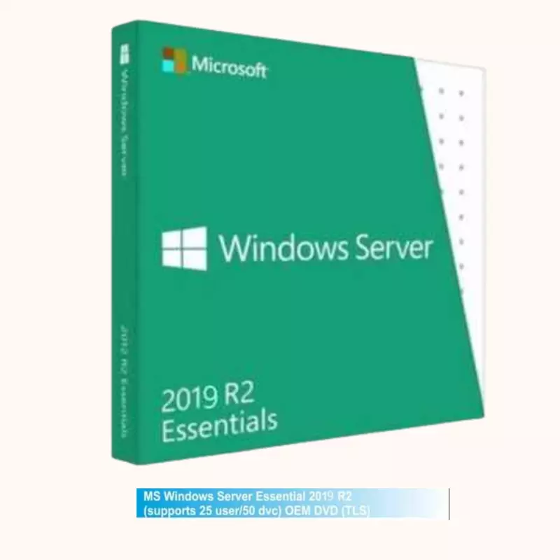 MS Windows Server Essential 2019 (supports 25 user/50 dvc) OEM