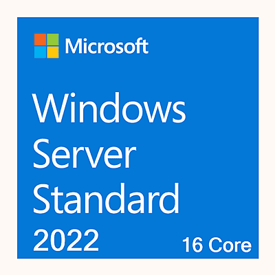 MS Windows 2022 Server Std (ZERO CAL) (64 bit) (16 core) OEM (HP-ROK)