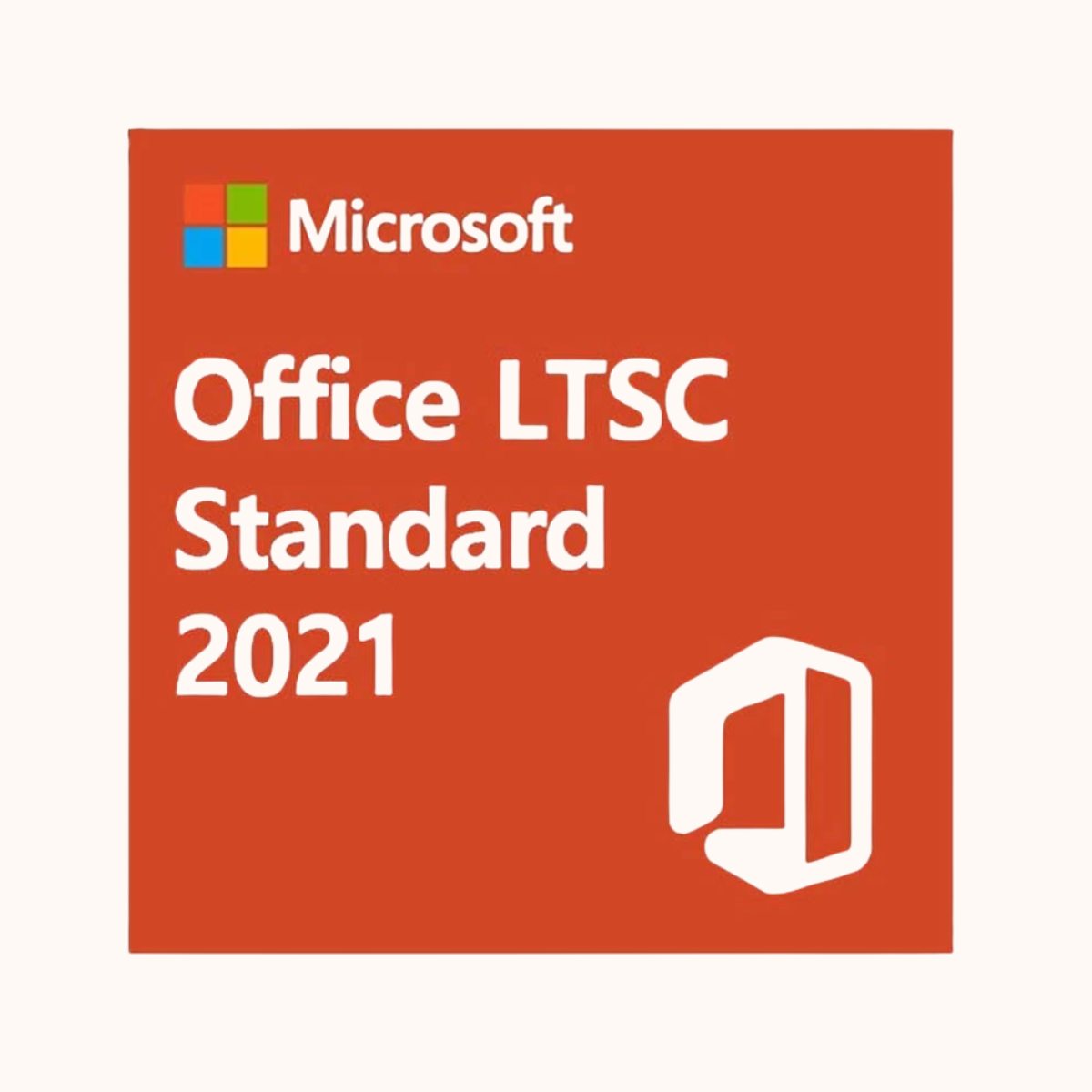MS Office LTSC Standard 2021 Commercial License CSP ESD (Word, Excel, Powerpoint, Outlook & Publisher) (DG rights to 2016 / 2019) (Perpetual) (DG7GMGF0D7FZ)