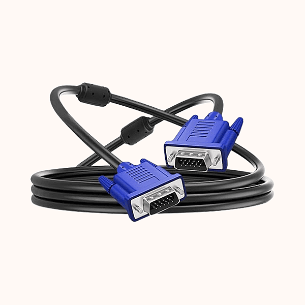 Refurbished VGA Cable Male to Male 1.5 MTR