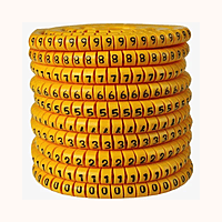 PVC Cable Marker 4mm Ferrule (Numbering 0 to 9)