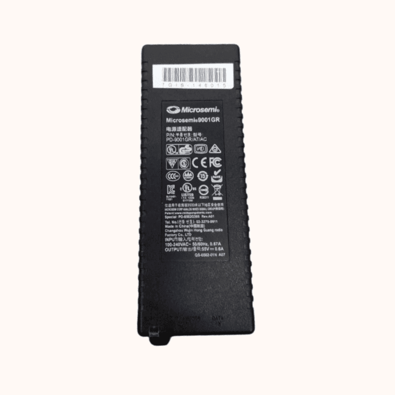 Refurbished MICROSEMI-PD-9001GR/AC 1-Port High-Power, 30W Per Port (QS-6582-01N)