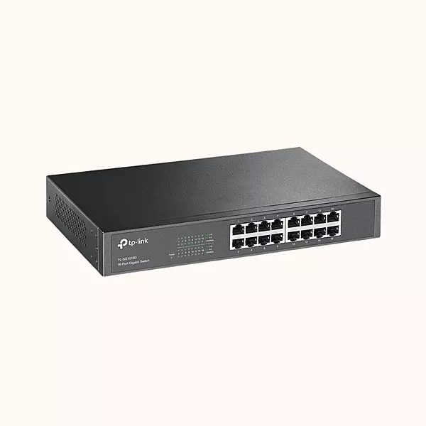 TP Link 16-Port Gigabit Desktop Switch Non-PoE (TL-SG1016D)