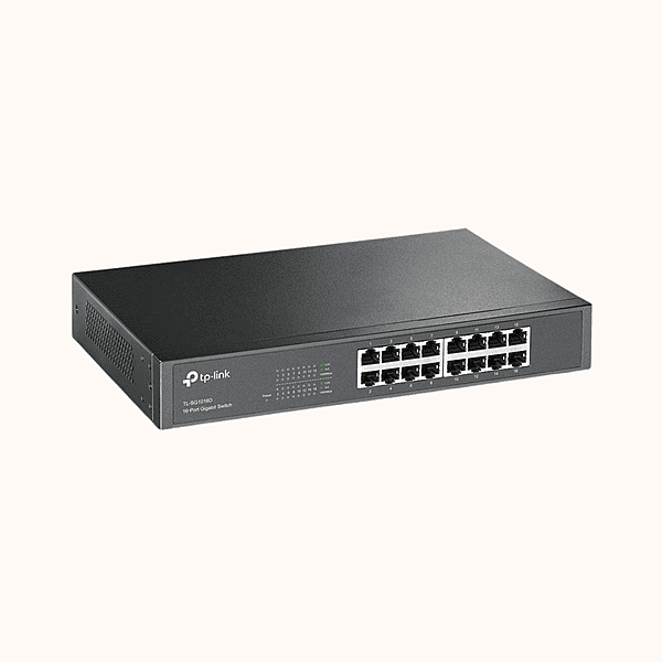 TP Link 16-Port Gigabit Desktop Switch Non-PoE (TL-SG1016D)