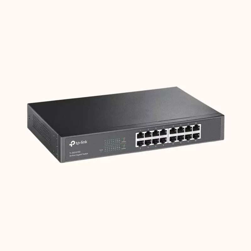 TP Link 16-Port Gigabit Desktop Switch Non-PoE (TL-SG1016D)