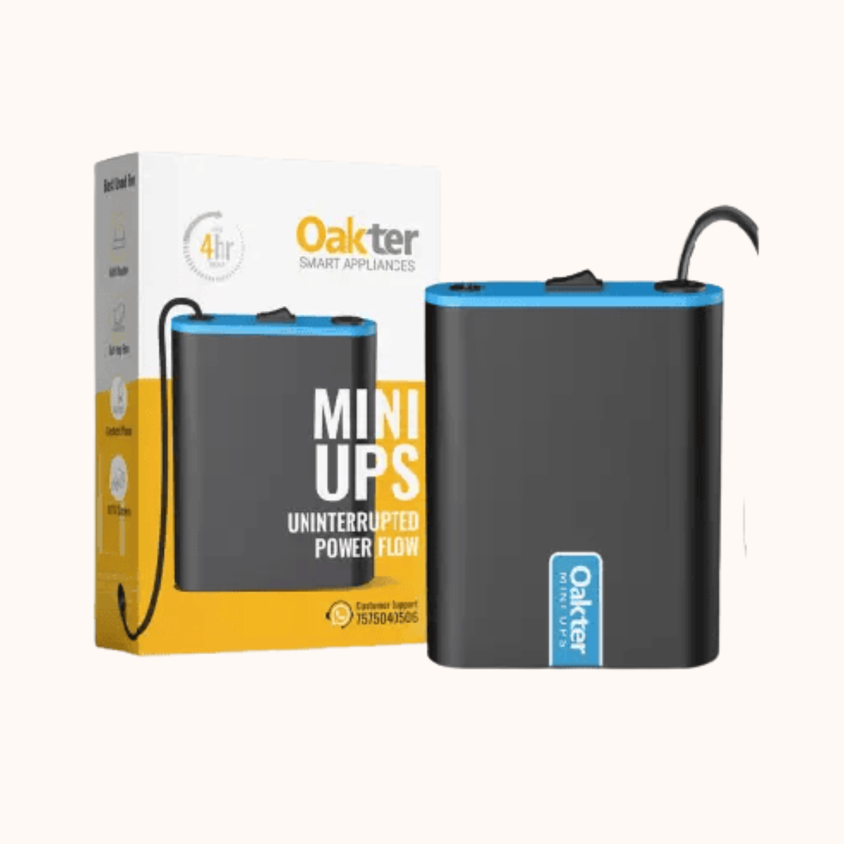 Open Box Oakter mini ups 12v wi-fi router Power Backup for Router