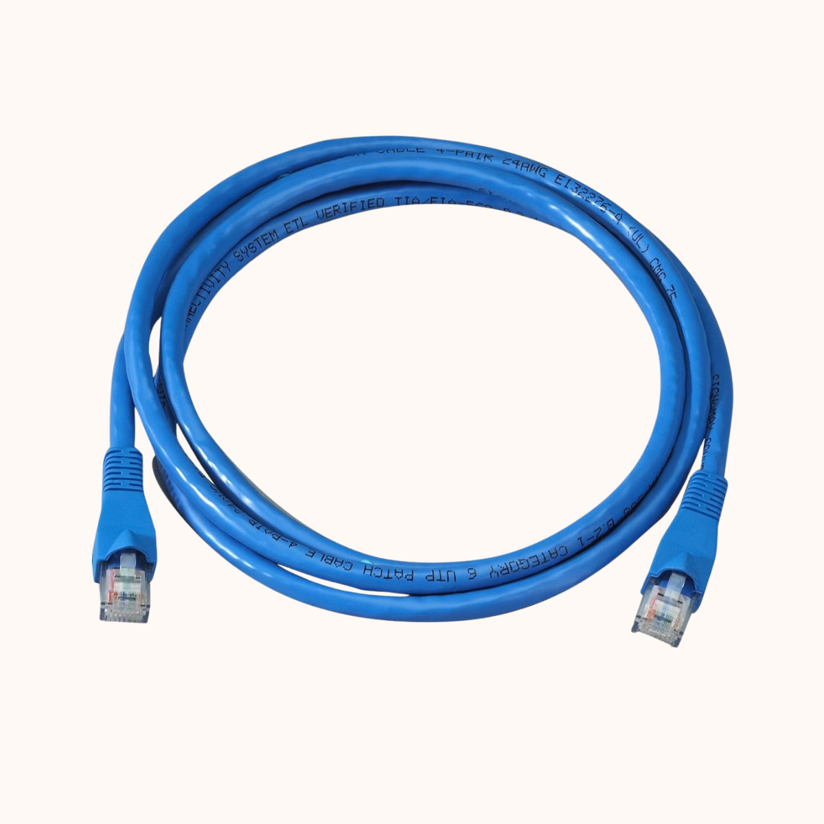 D-Link CAT6 1M Blue Patch Cord UTP