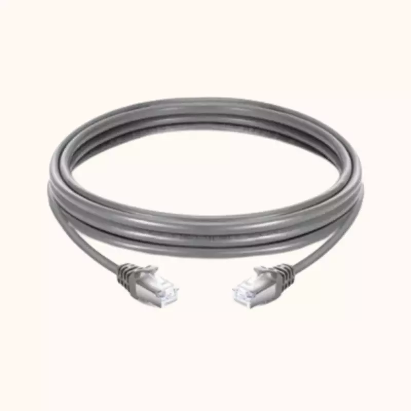 Delton Cat6 STP 26AWG, Grey, LSZH, Patch Cord, 2M (DLT-PC6STGL-2)