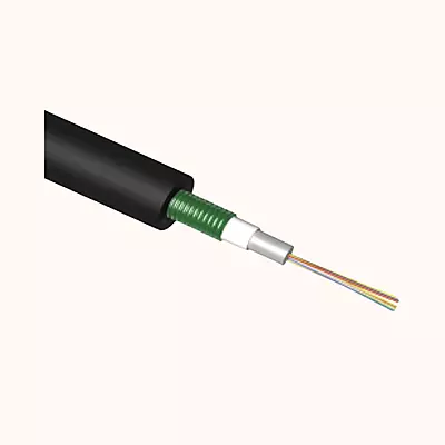 COMMSCOPE 6 CORE SINGLE MODE AMOURED OUTDOOR FIBER CABLE OS2 (2121106-4)