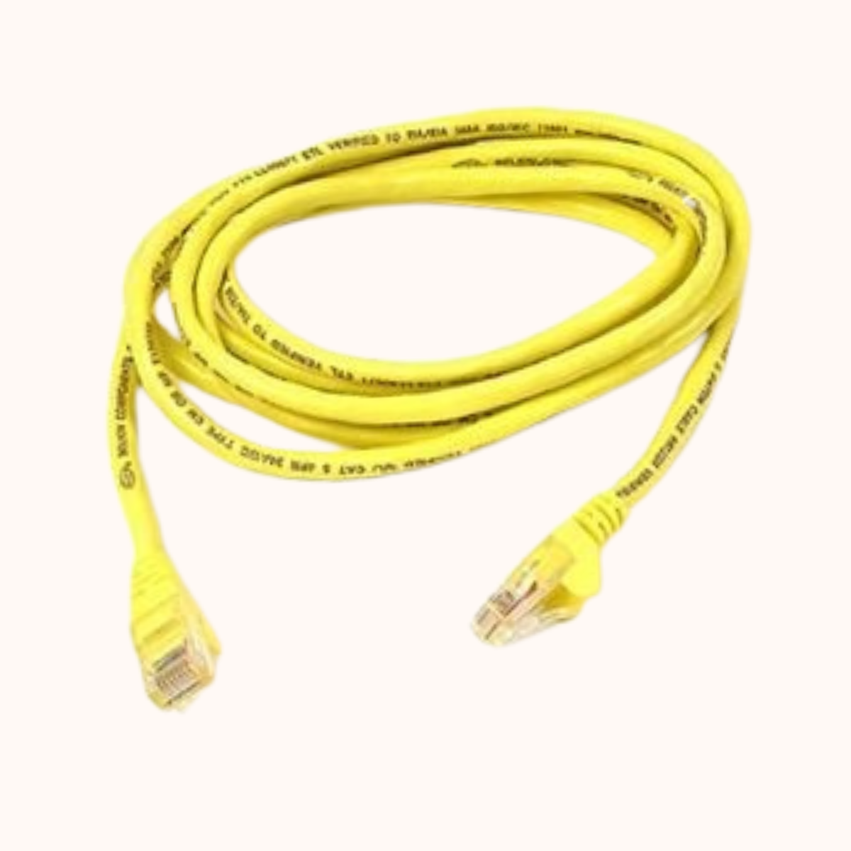 D-Link Cat6 Patch Cord Yellow 2 MTR (NCB-C6UBLUR1-2)