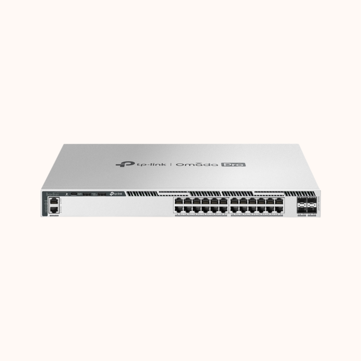 TP-Link Omada Pro 24-Port Gigabit L3 Managed Switch 4 10G Slots-S6500-24G4XF