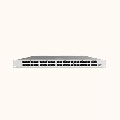 Cisco Meraki Managed 48 Port Gigabit Ethernet Switch-MS120-48