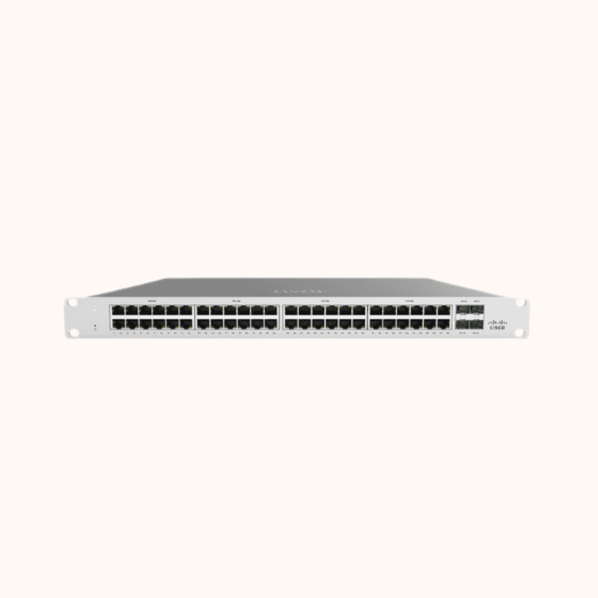 Cisco Meraki Managed 48 Port Gigabit Ethernet Switch-MS120-48