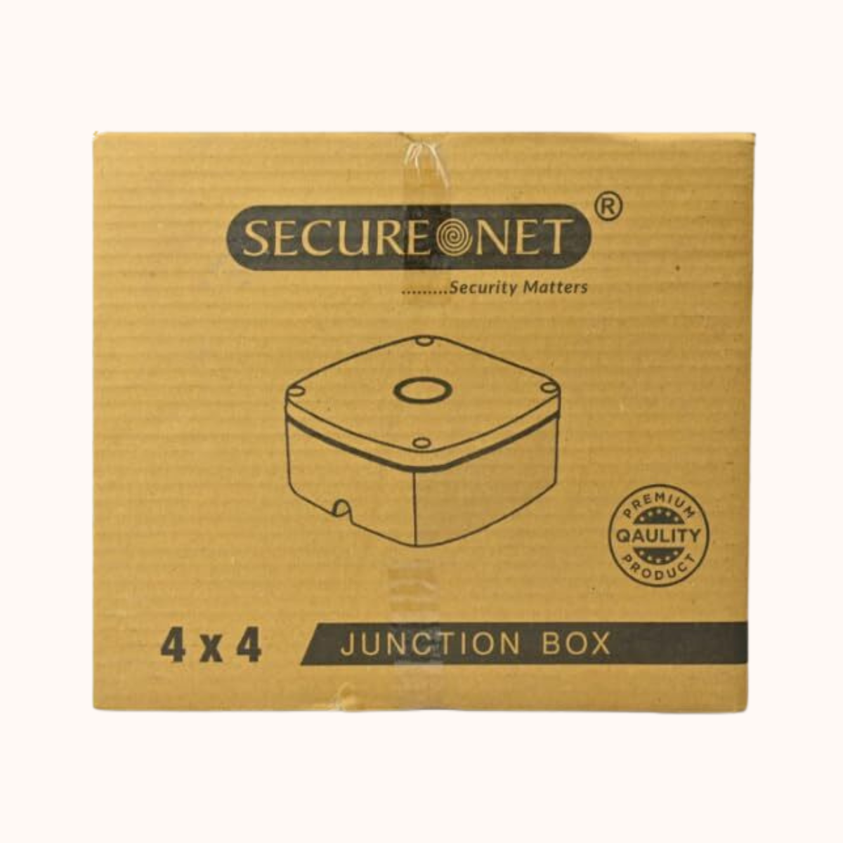 SECURENET Plastic Junction Box 4x4
