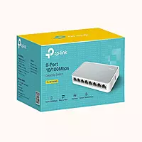 TP-Link 8 Port 10/100Mbps Fast Ethernet Switch  (TL-SF1008D)