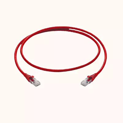 CommScope Patch Cord Cat 6 1 MTR- Red, (NPC06UZDB-RD001M)