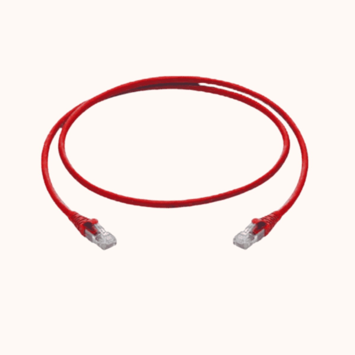 CommScope Patch Cord Cat 6 1 MTR- Red, (NPC06UZDB-RD001M)