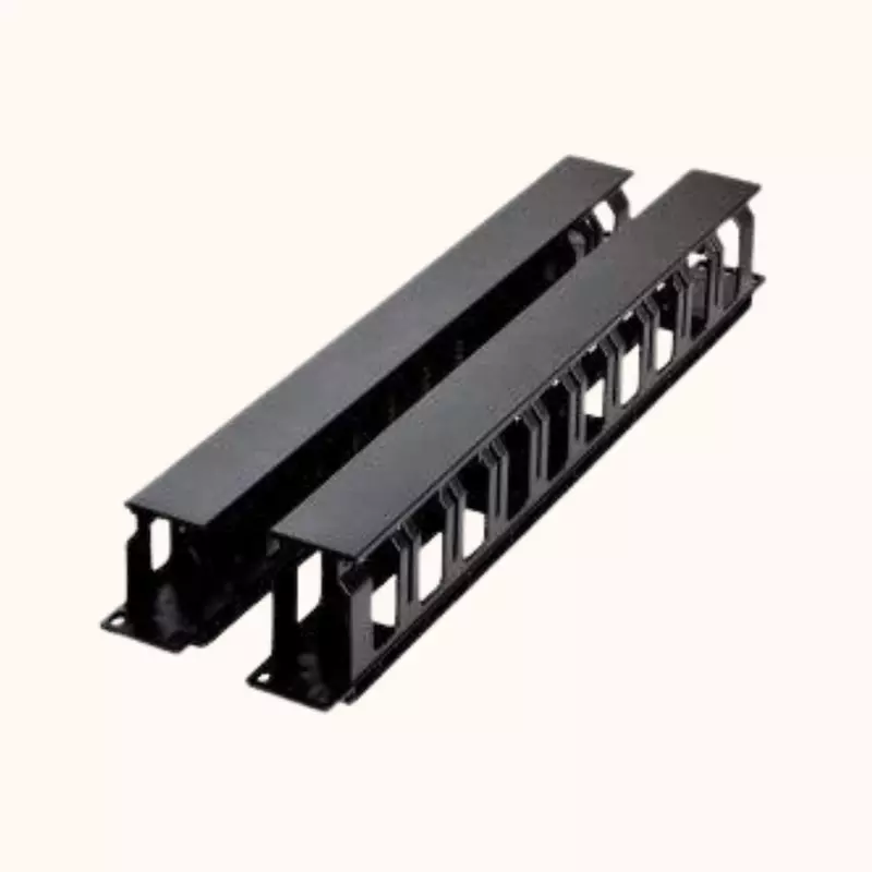 1U PVC CABLE MANAGER