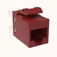 CommScope Cat6A LAN I/O-Red, (2153449-X)