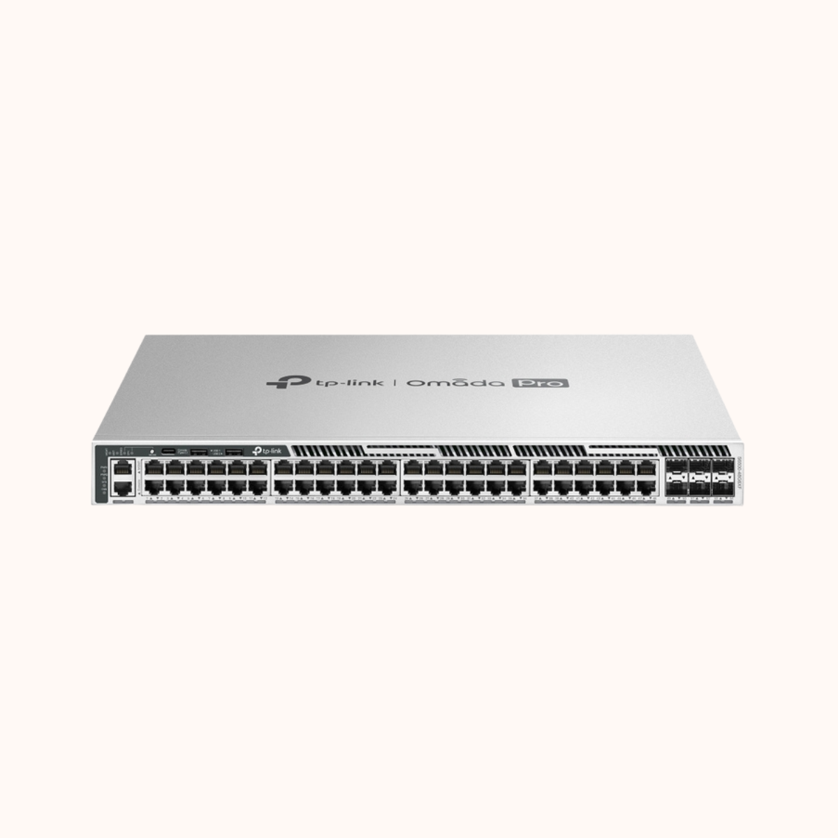 TP-Link Omada Pro 48-Port Gigabit L3 Managed Switch 6 10G Slots-S6500-48G6XF