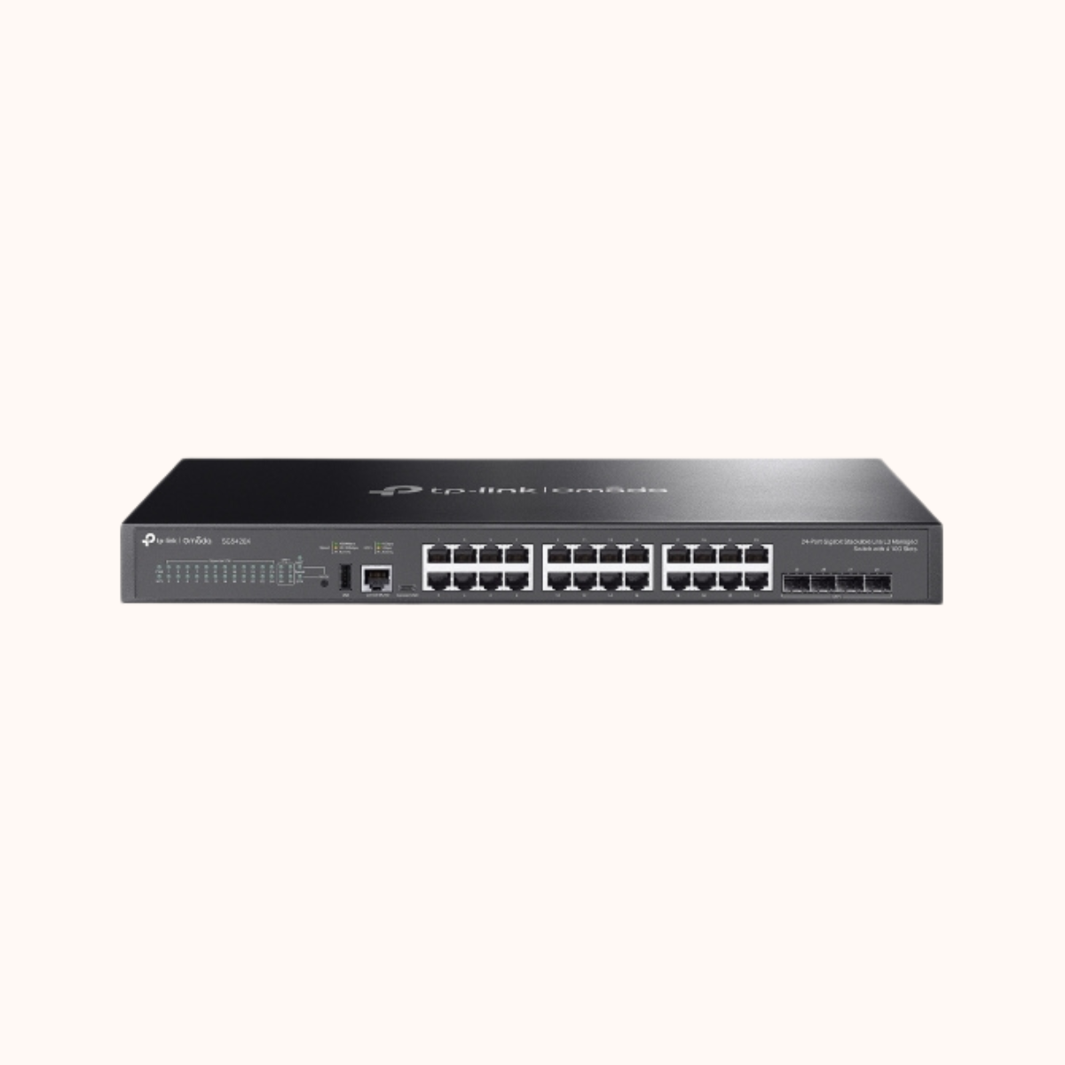 TP-Link Omada 16-Port 10GE SFP+ L2+ Managed Switch , SX3016F