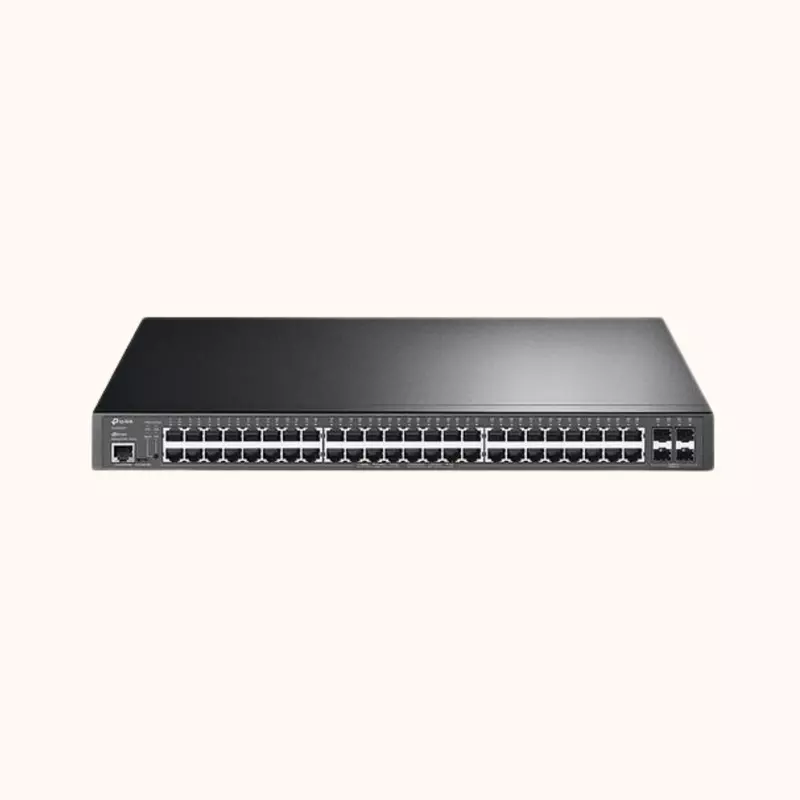 Tp-Link 384 Watt PoE/48-Port Giga Switch 4 SFP 1G (SG3452P)
