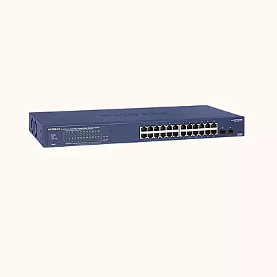 Netgear GS728TPP Giga POE Smart Switch