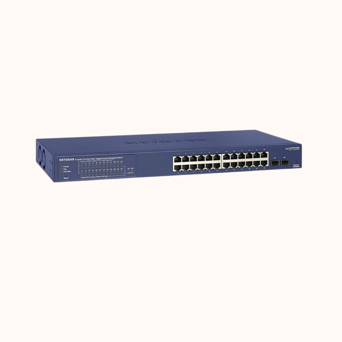 Netgear GS728TPP Giga POE Smart Switch