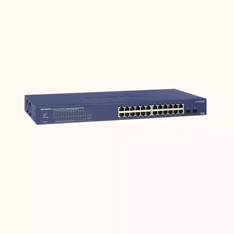 Netgear GS728TPP Giga POE Smart Switch