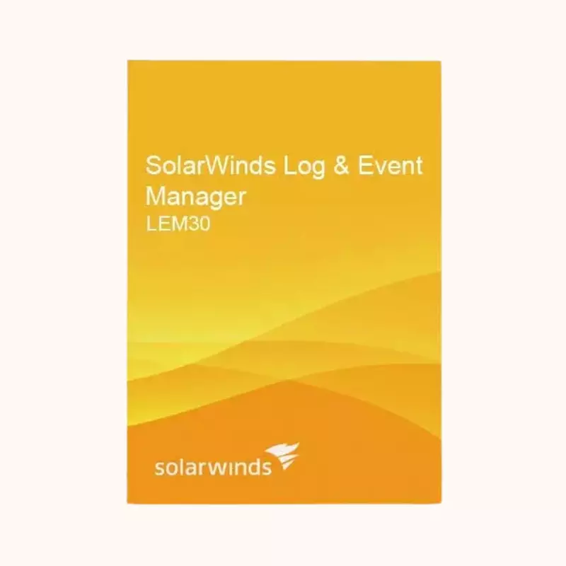 Solarwinds Log and Event Manager LEM30 + 1 year Maint (ESD)