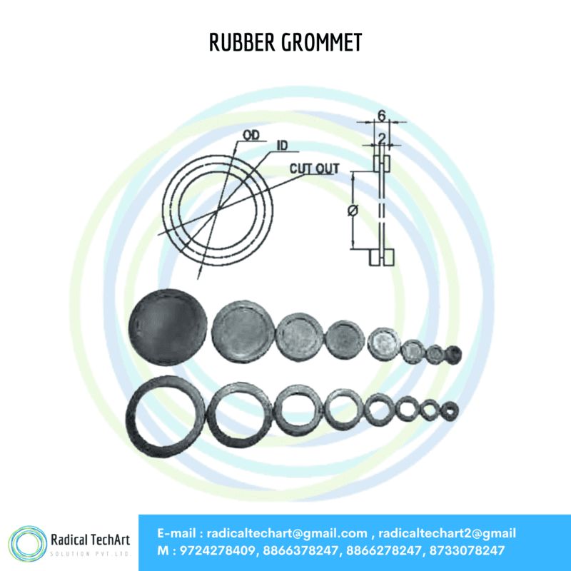 Rubber grommer