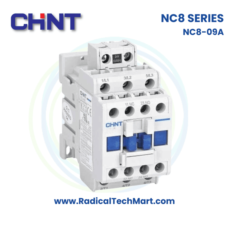 Chint NC8-09 Series AC Contactor – Industrial Electrical Control Device