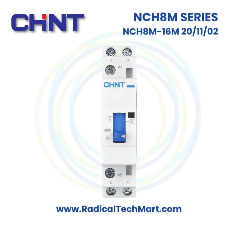 Chint NCH8-16M 20/11/02 Modular Manual AC Contactor for DIN Rail