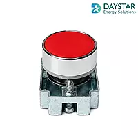 22.5mm Plastic Push Button Red