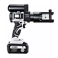 Cordless Hydraulic Cable Crimping Tool with 2×4.0Ah Batteries