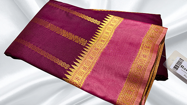 Banarasi Grand Silk Saree - Magenta