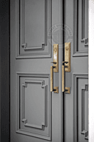 Classic Double Panel Door with PU Paint – luxury door