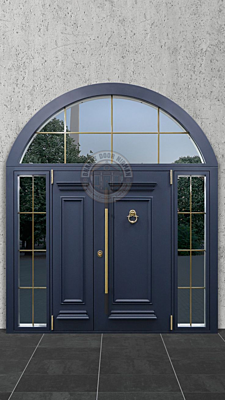 Elegant HDHMR Moulded Door with PU Paint Finish