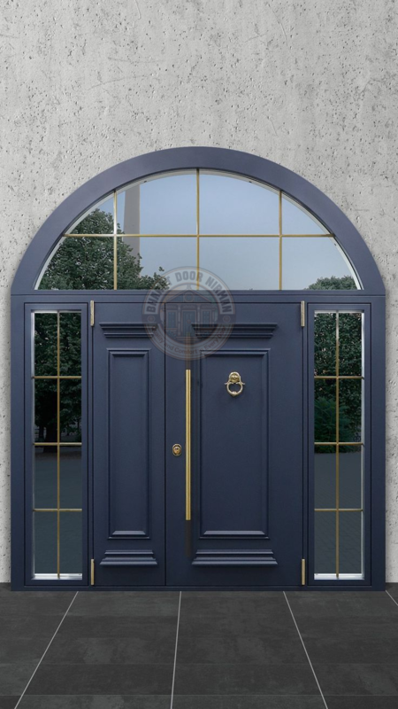 Elegant HDHMR Moulded Door with PU Paint Finish
